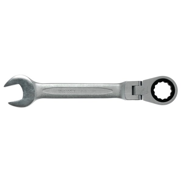 Teng Tools 7mm Flexible Head Ratchet Combination Metric Wrench 600507RF - main